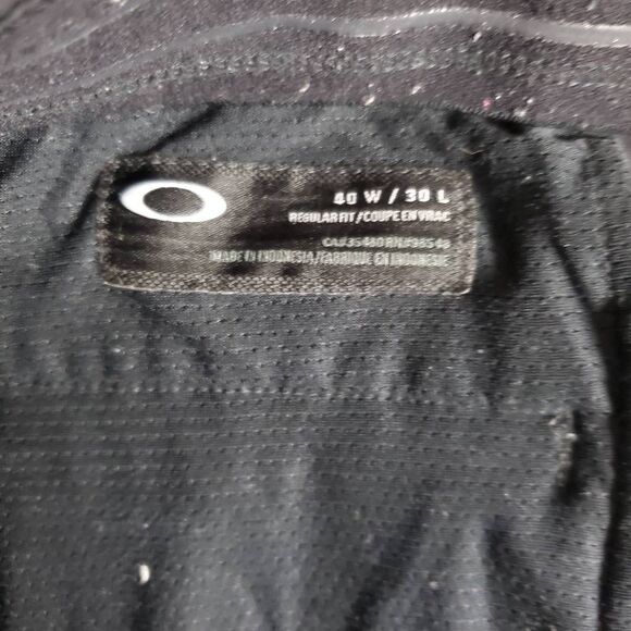Oakley Nylon Stretch Pants Black Men’s 40x30 - Picture 4 of 9